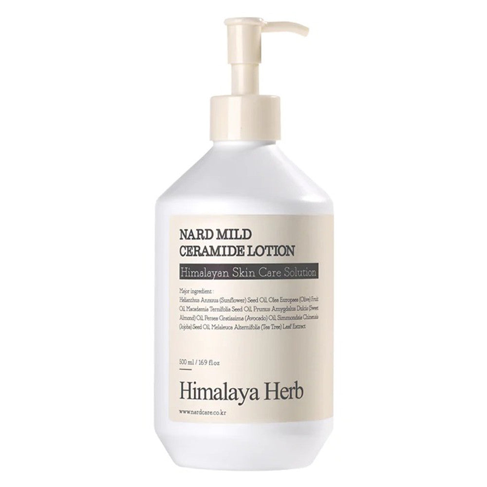 Nard Mild Ceramide Lotion Body Lotion for Sensitive Skin 16.9Oz (500ml)